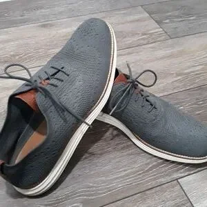 Cole Haan | Shoes | Cole Haan Grey Mesh Lace Oxfords Size 2  display picture 1